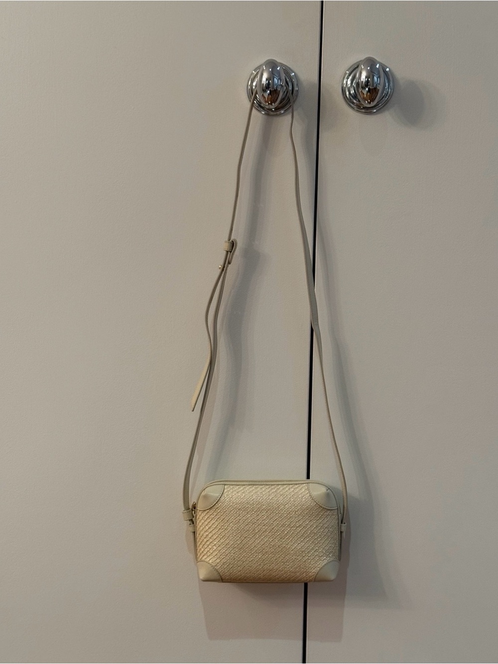 Banana Republic Women’s Raffia Crossbody Bag